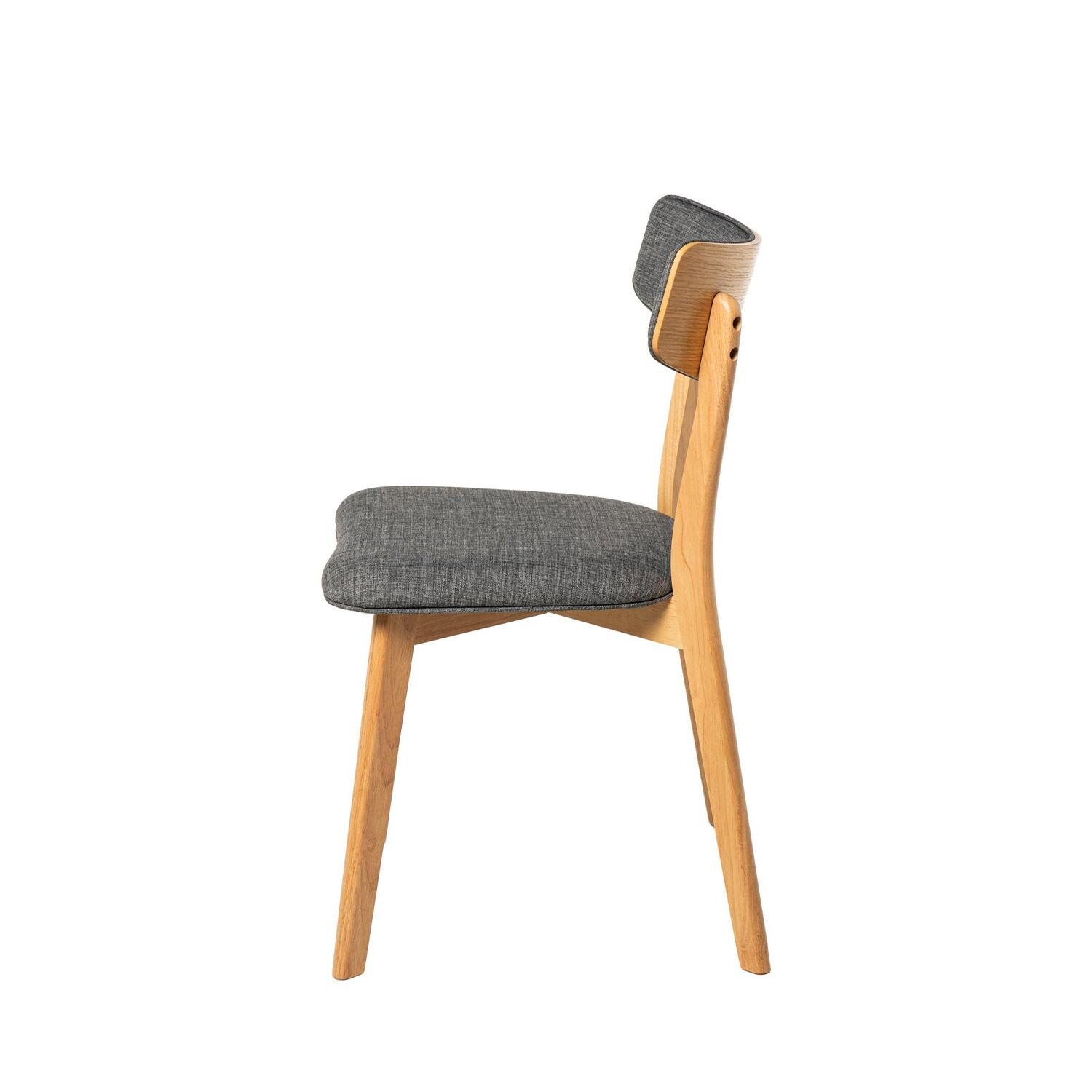 Silla ANAIS roble gris oscuro - Image 3