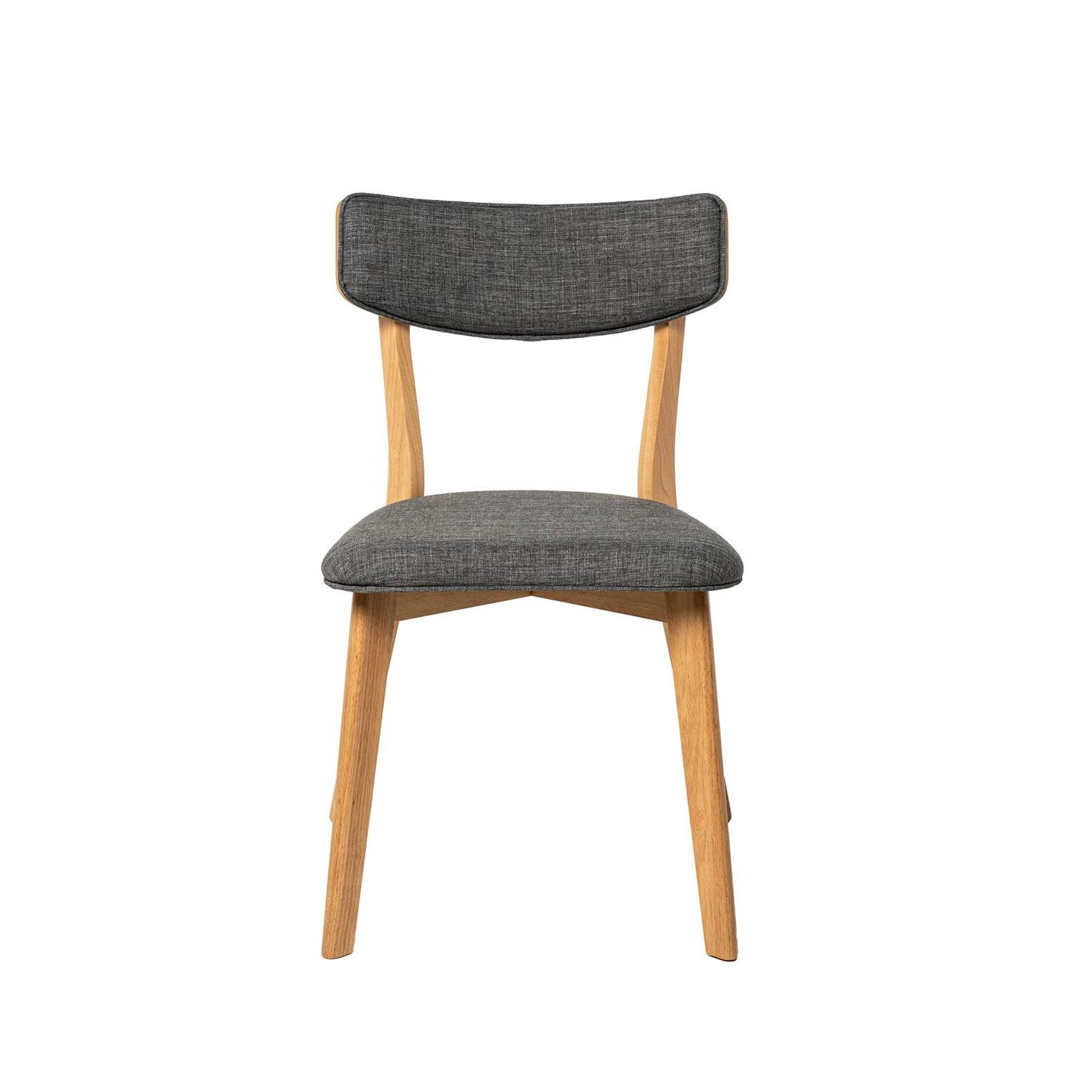 Silla ANAIS roble gris oscuro - Image 4