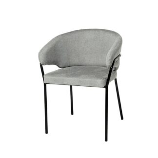 Silla BETINA gris claro