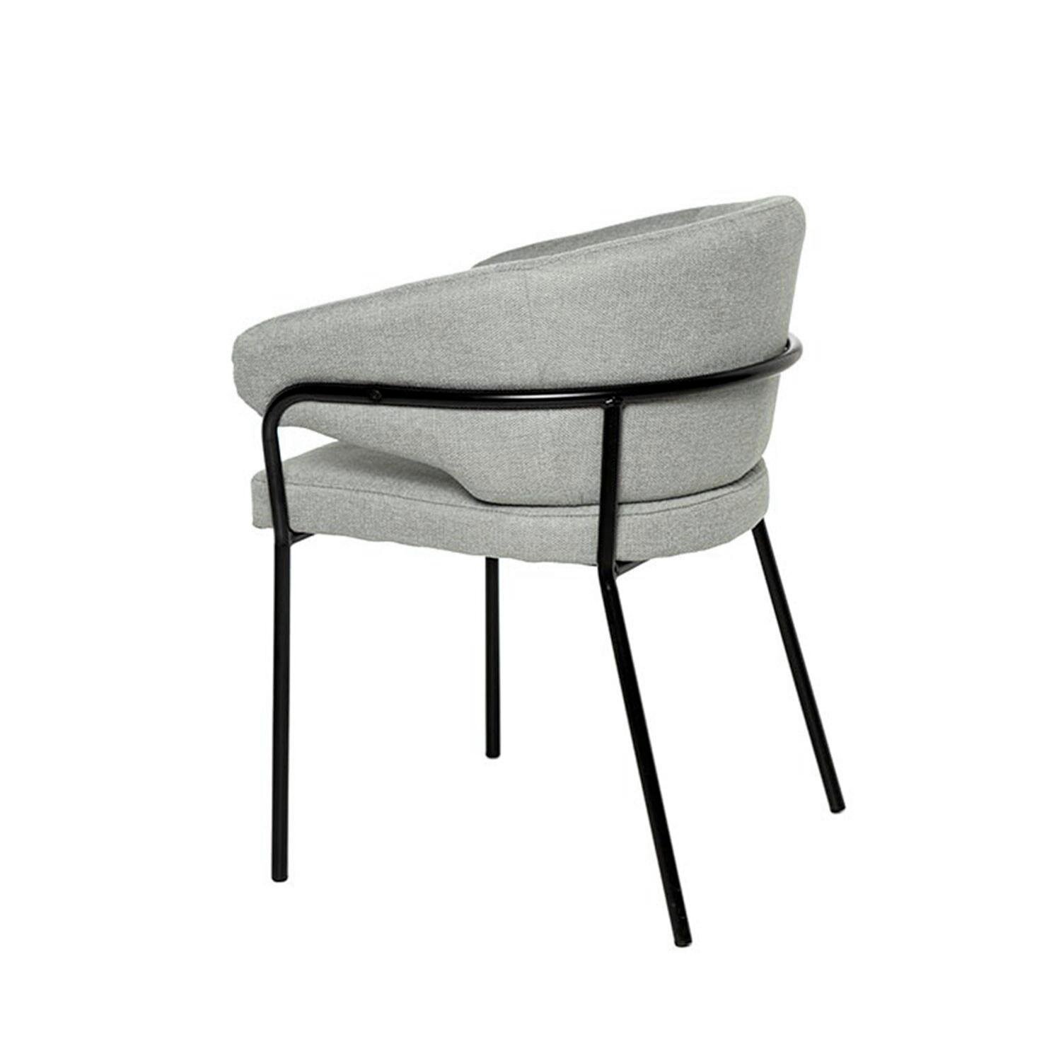 Silla BETINA gris claro - Image 2