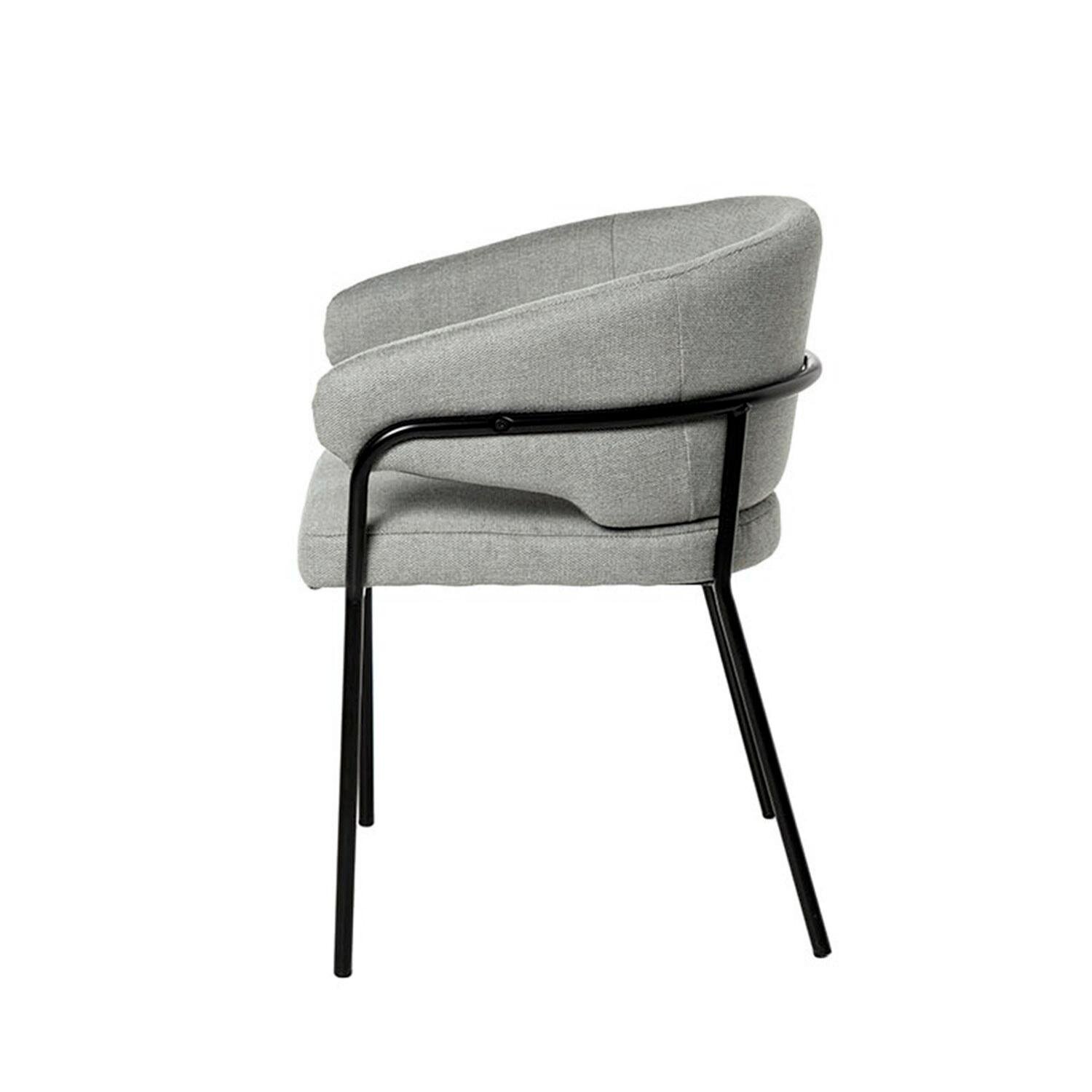 Silla BETINA gris claro - Image 3