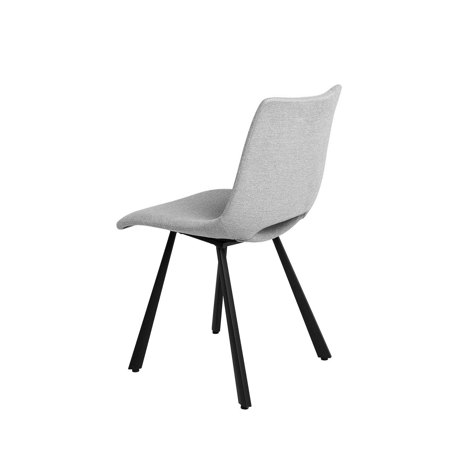 Silla BRIANA gris claro - Image 2