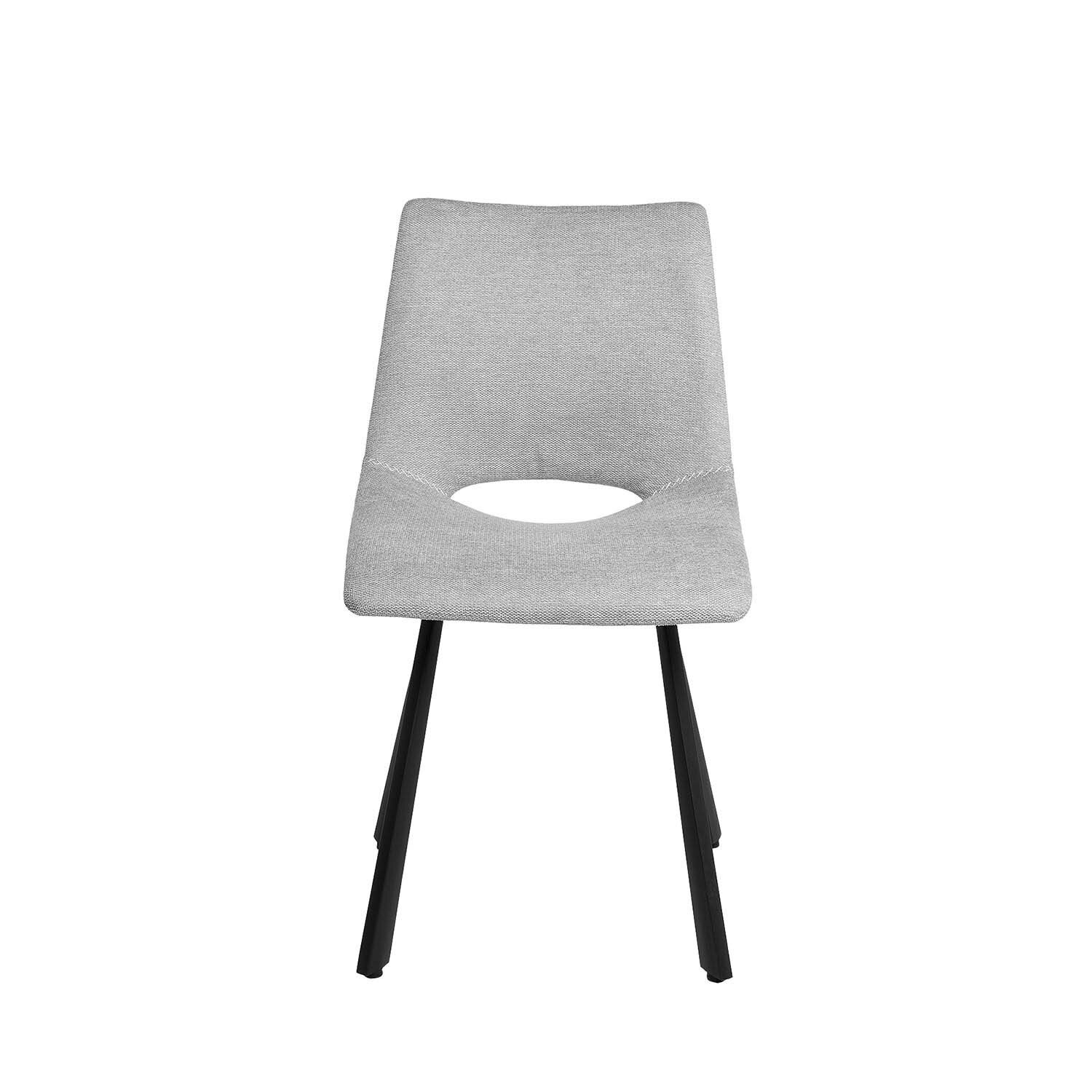 Silla BRIANA gris claro - Image 4