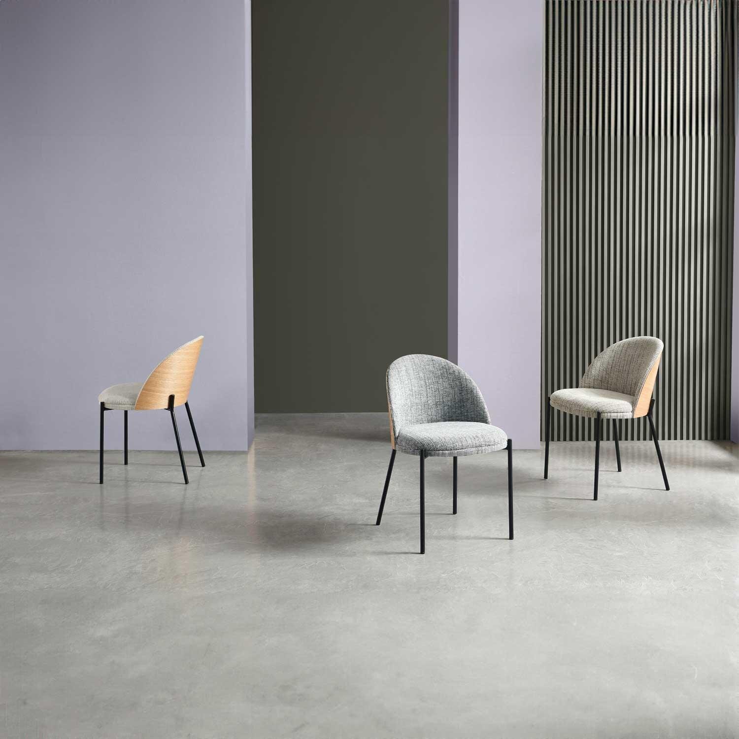 Silla CASANDRA gris - Image 7