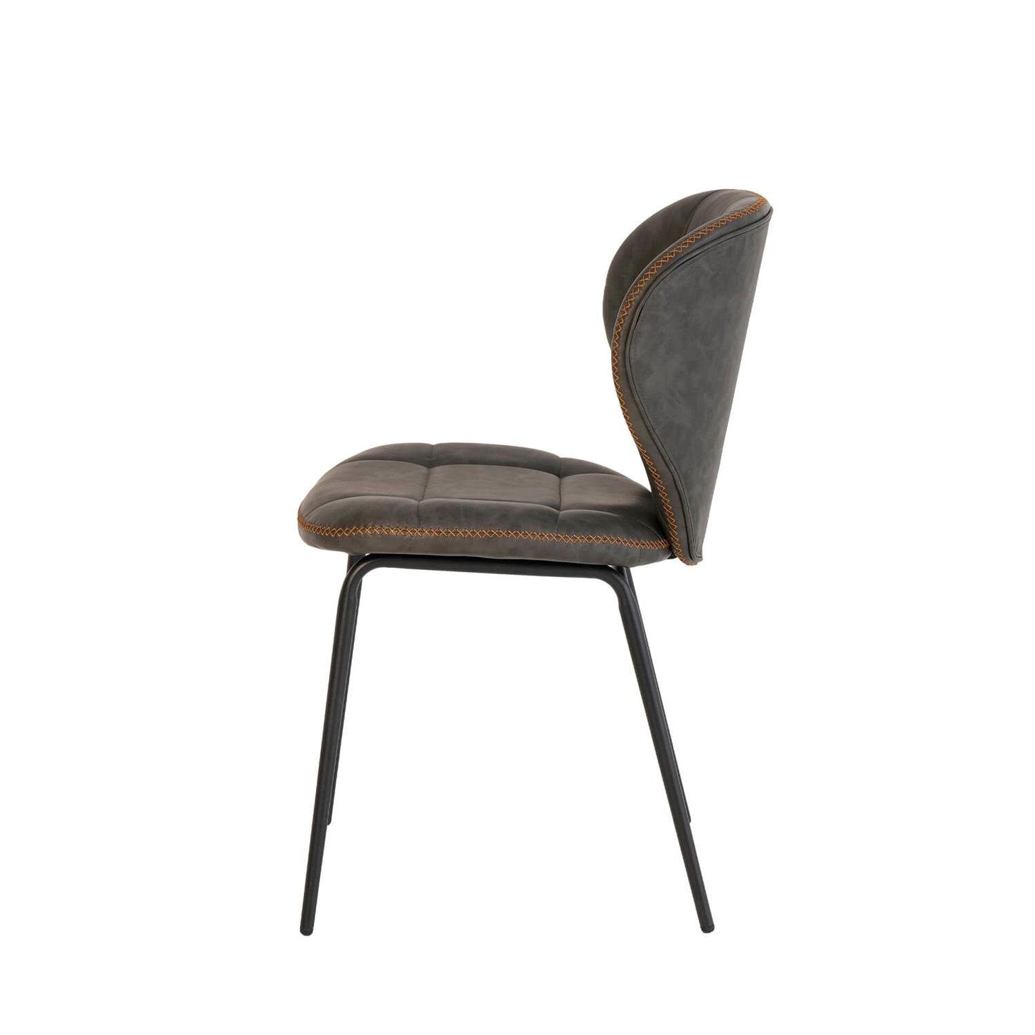 Silla DAFNE gris - Image 3