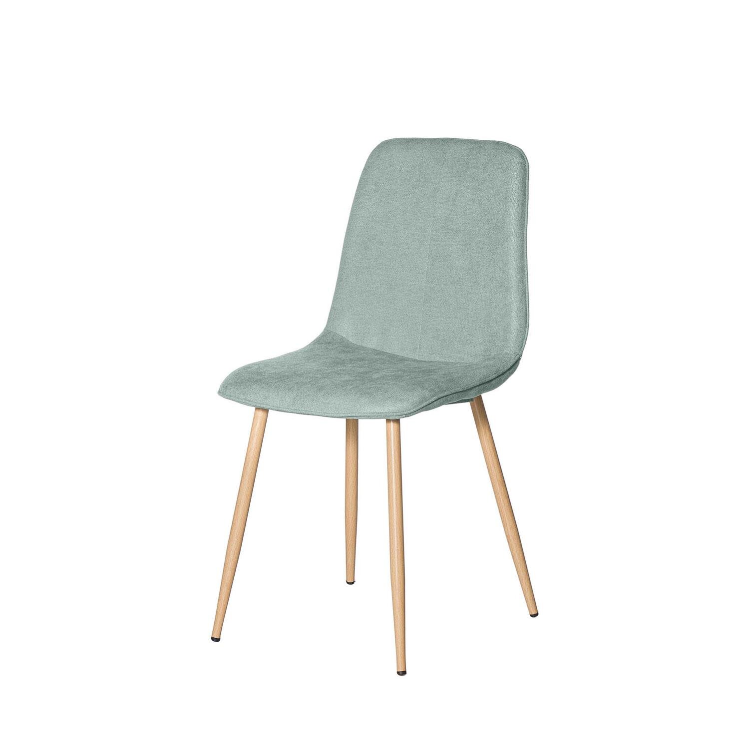 Silla ILIANA menta (pata símil roble)