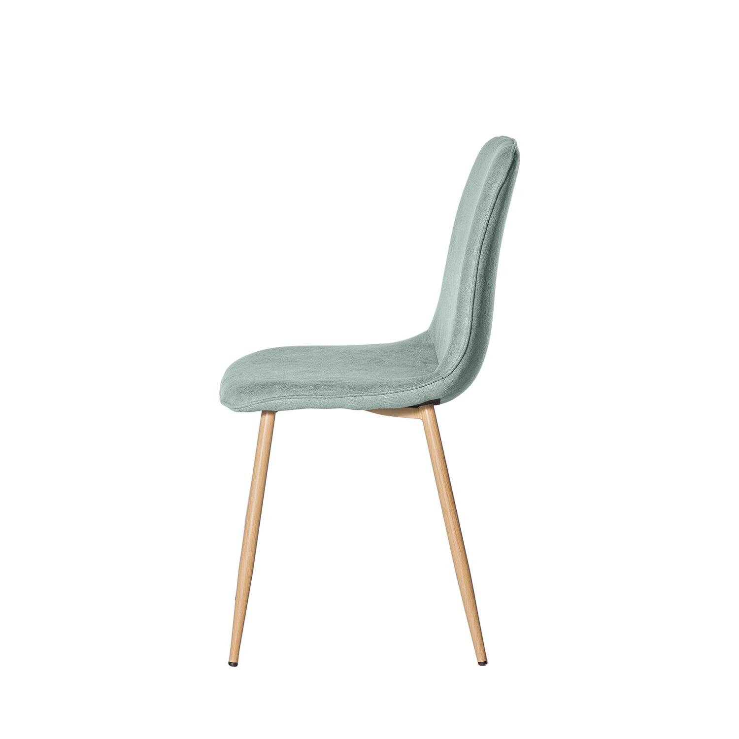 Silla ILIANA menta (pata símil roble) - Image 3