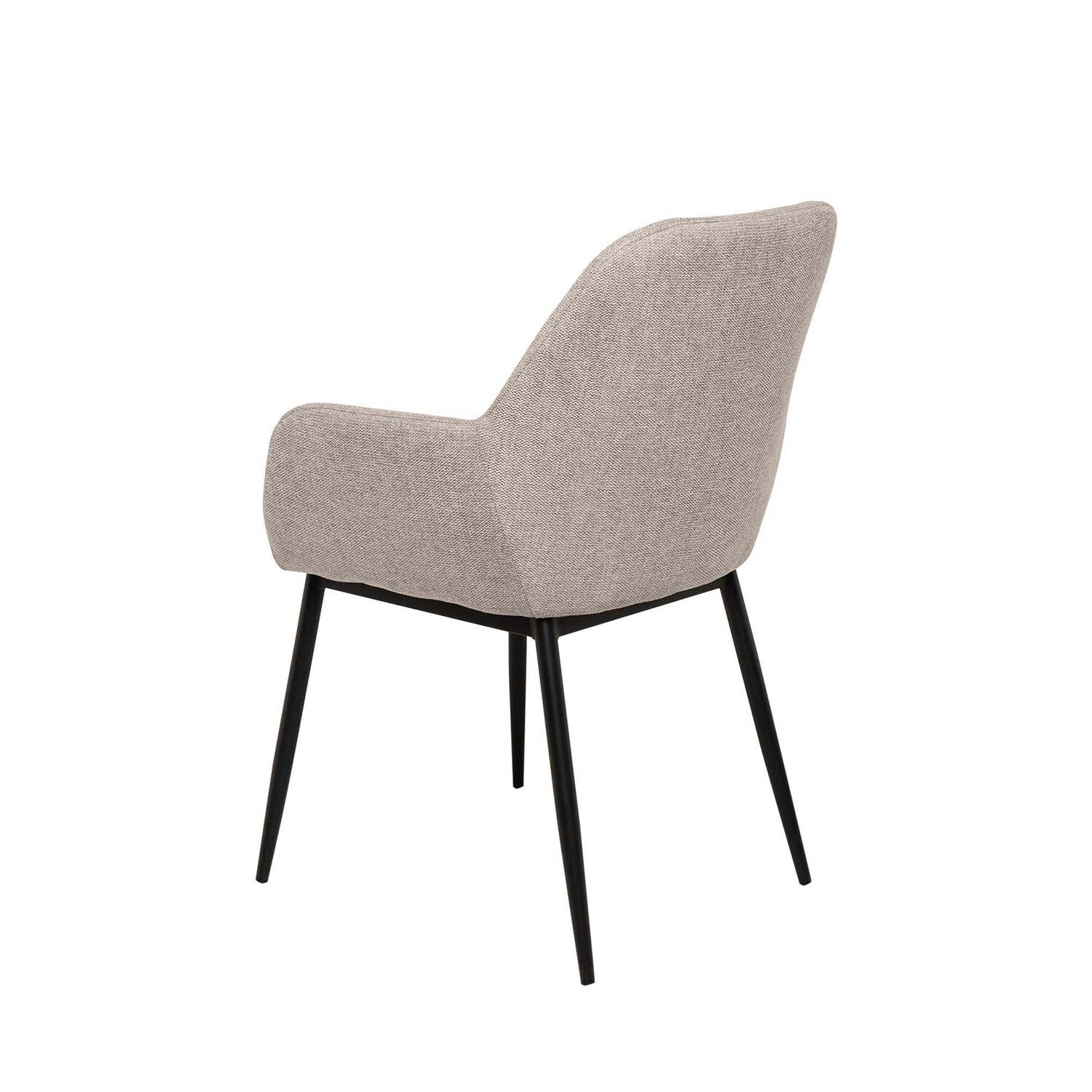 Silla ISABELLA beige (pata negra) - Image 3