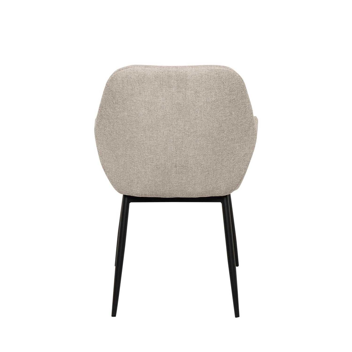Silla ISABELLA beige (pata negra) - Image 6