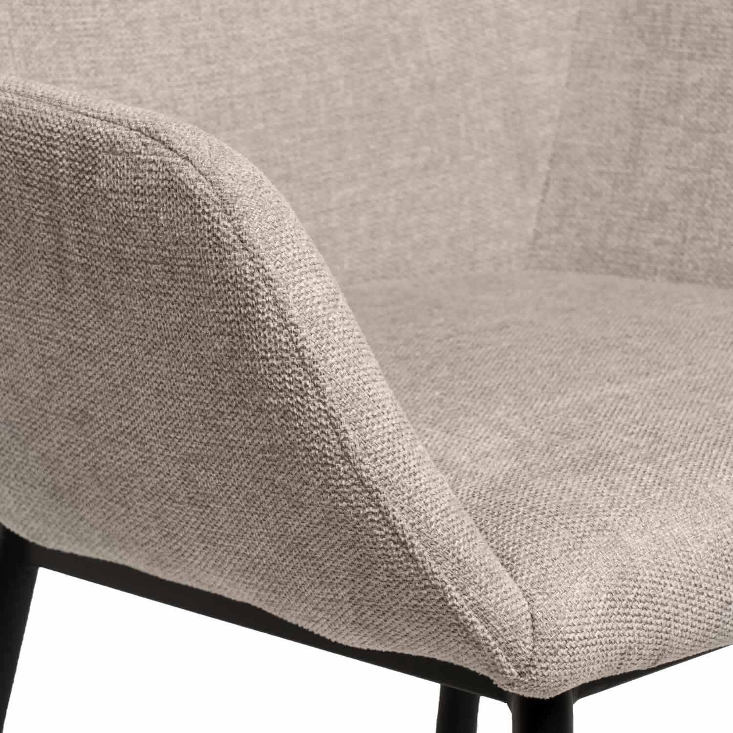 Silla ISABELLA beige (pata negra) - Image 7