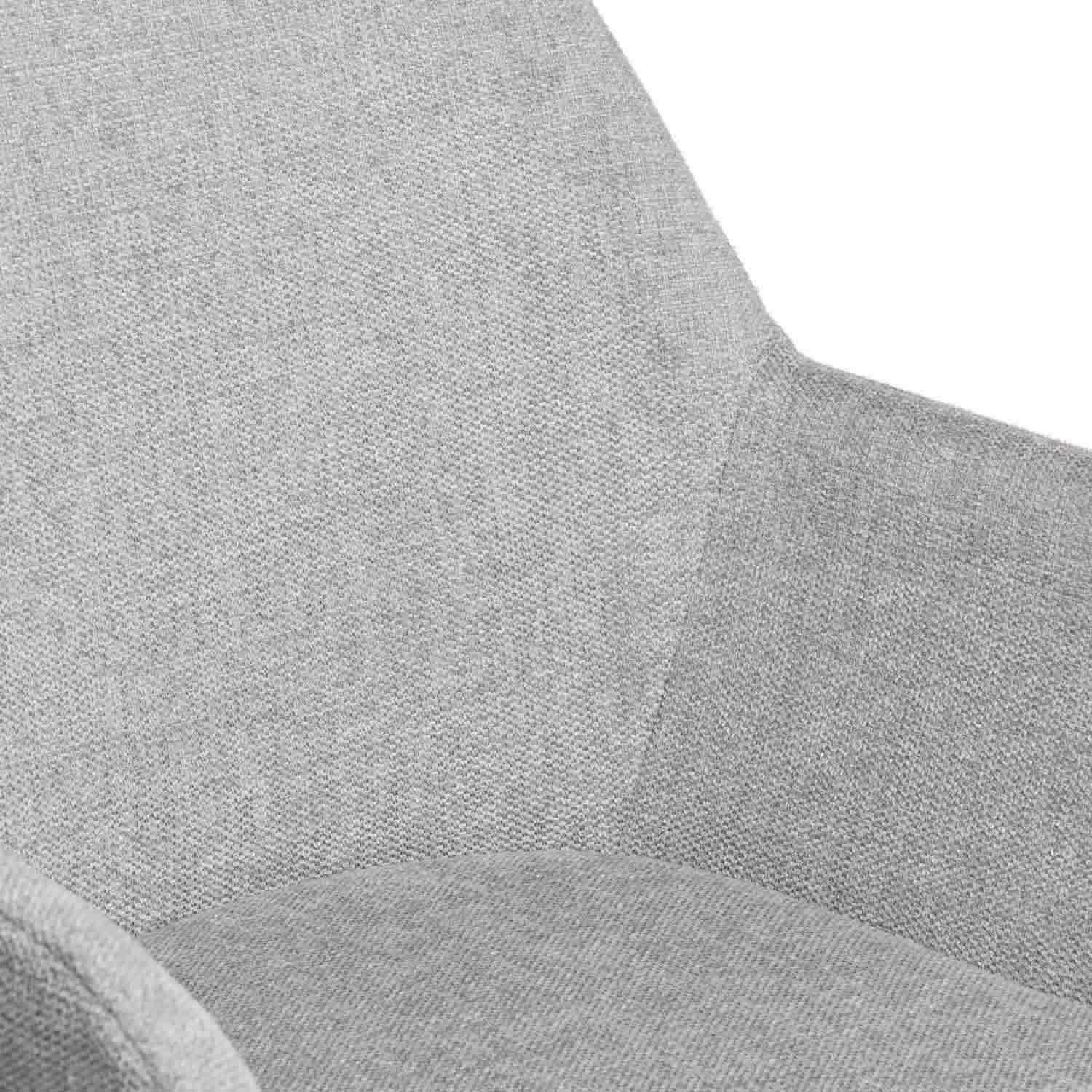 Silla ISABELLA gris claro (pata negra) - Image 7