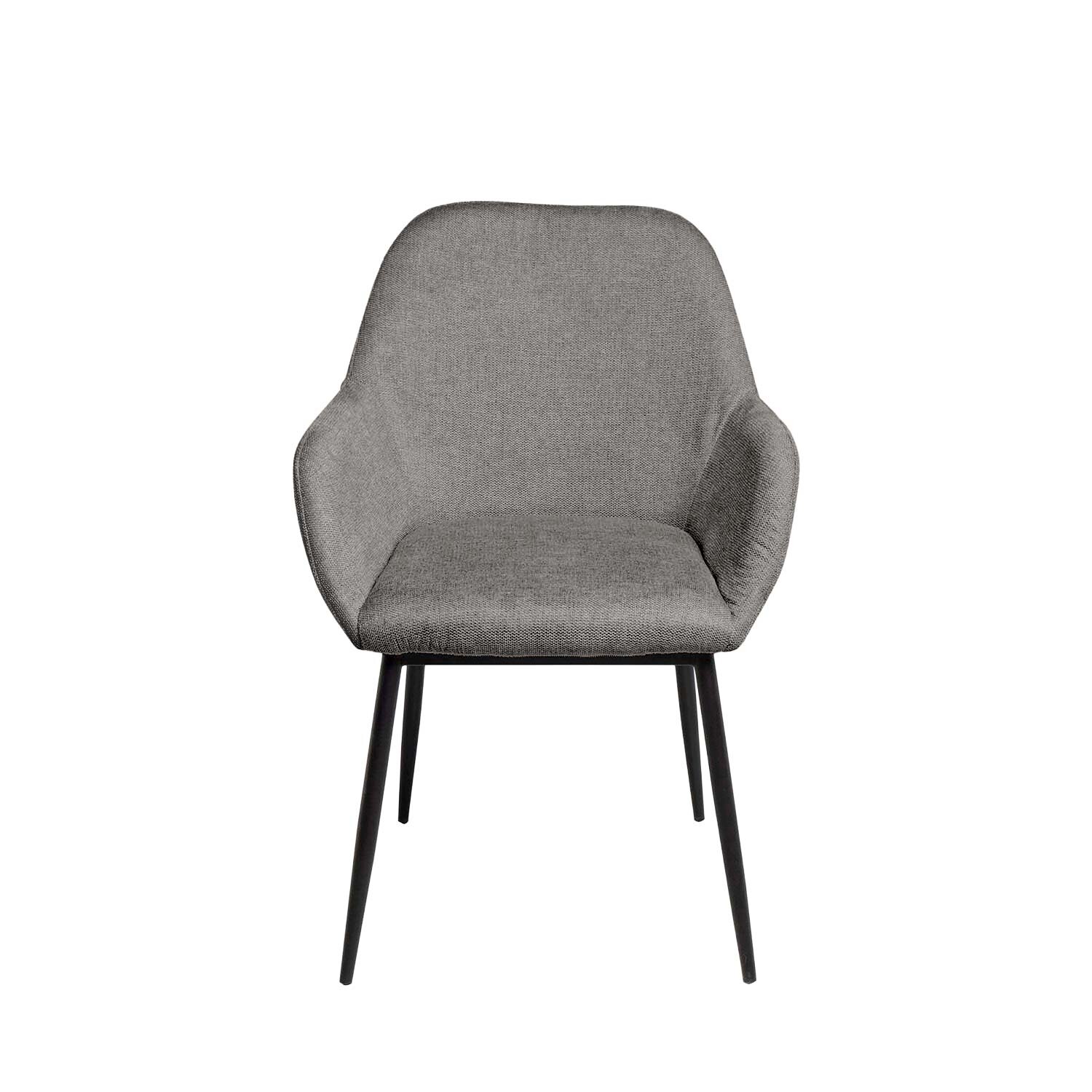 Silla ISABELLA gris oscuro (pata negra) - Image 4