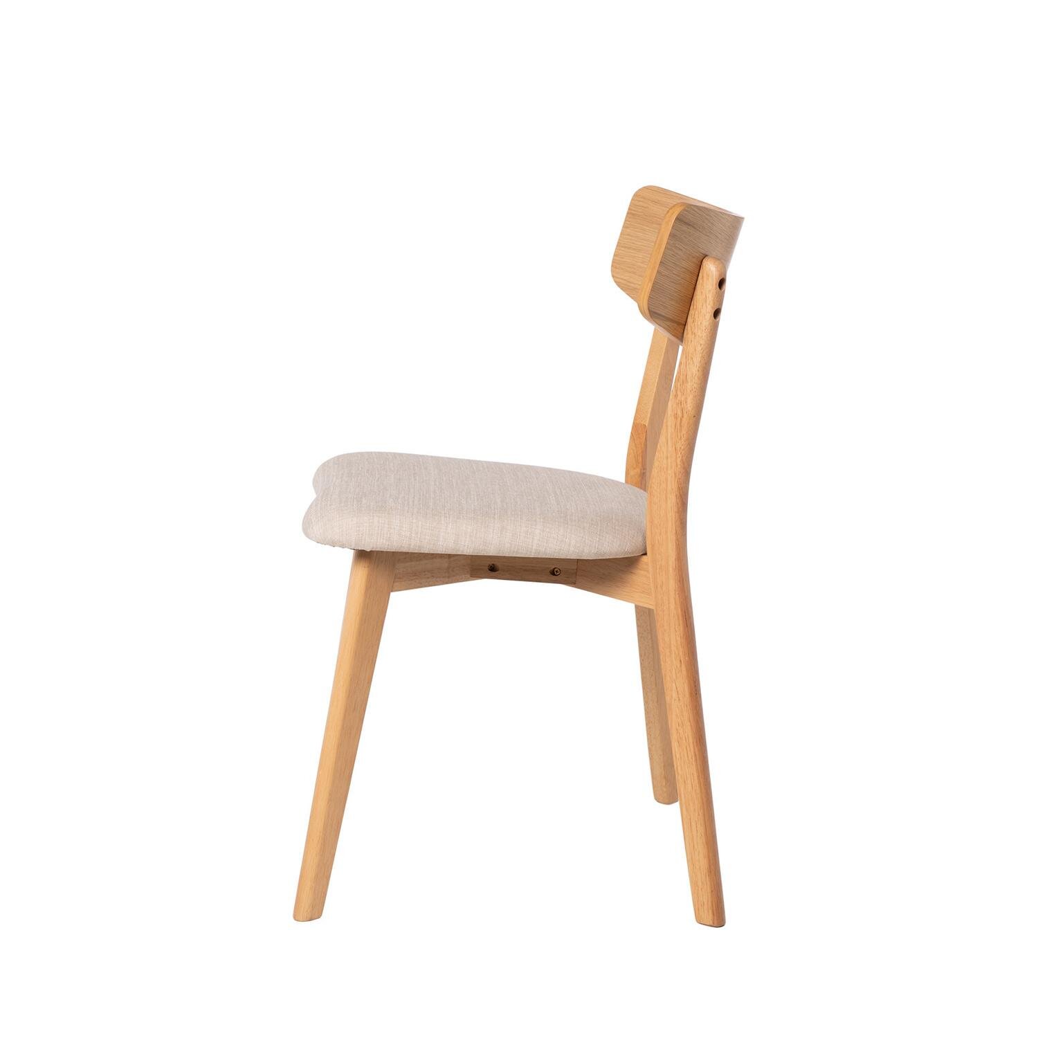 Silla KEIRA roble beige - Image 3
