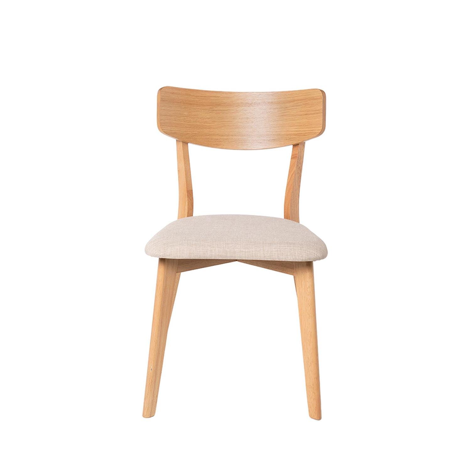 Silla KEIRA roble beige - Image 4