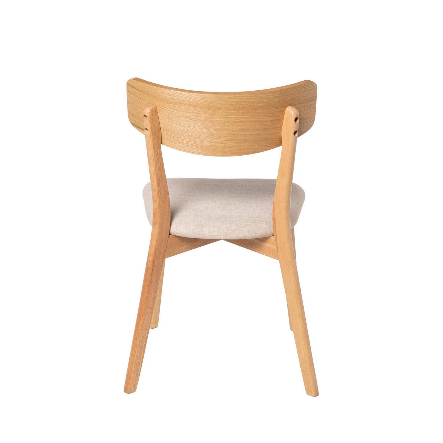 Silla KEIRA roble beige - Image 5