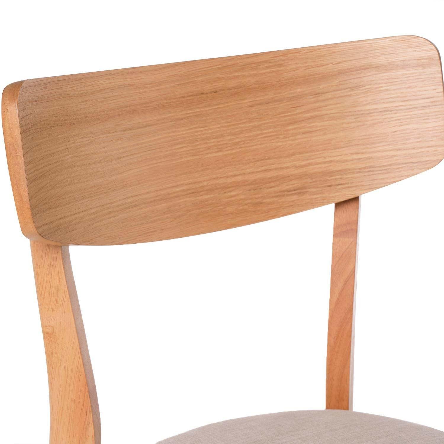 Silla KEIRA roble beige - Image 6