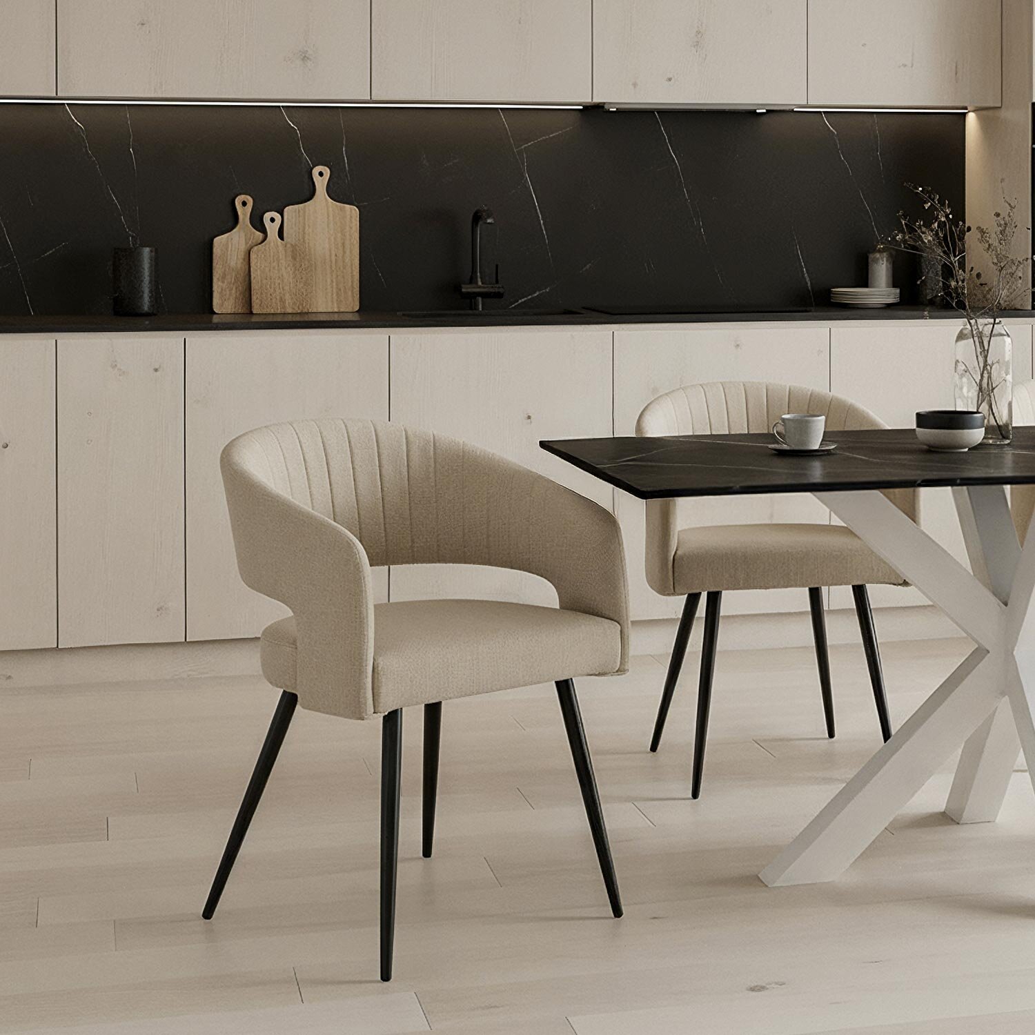 Silla KORA beige - Image 2