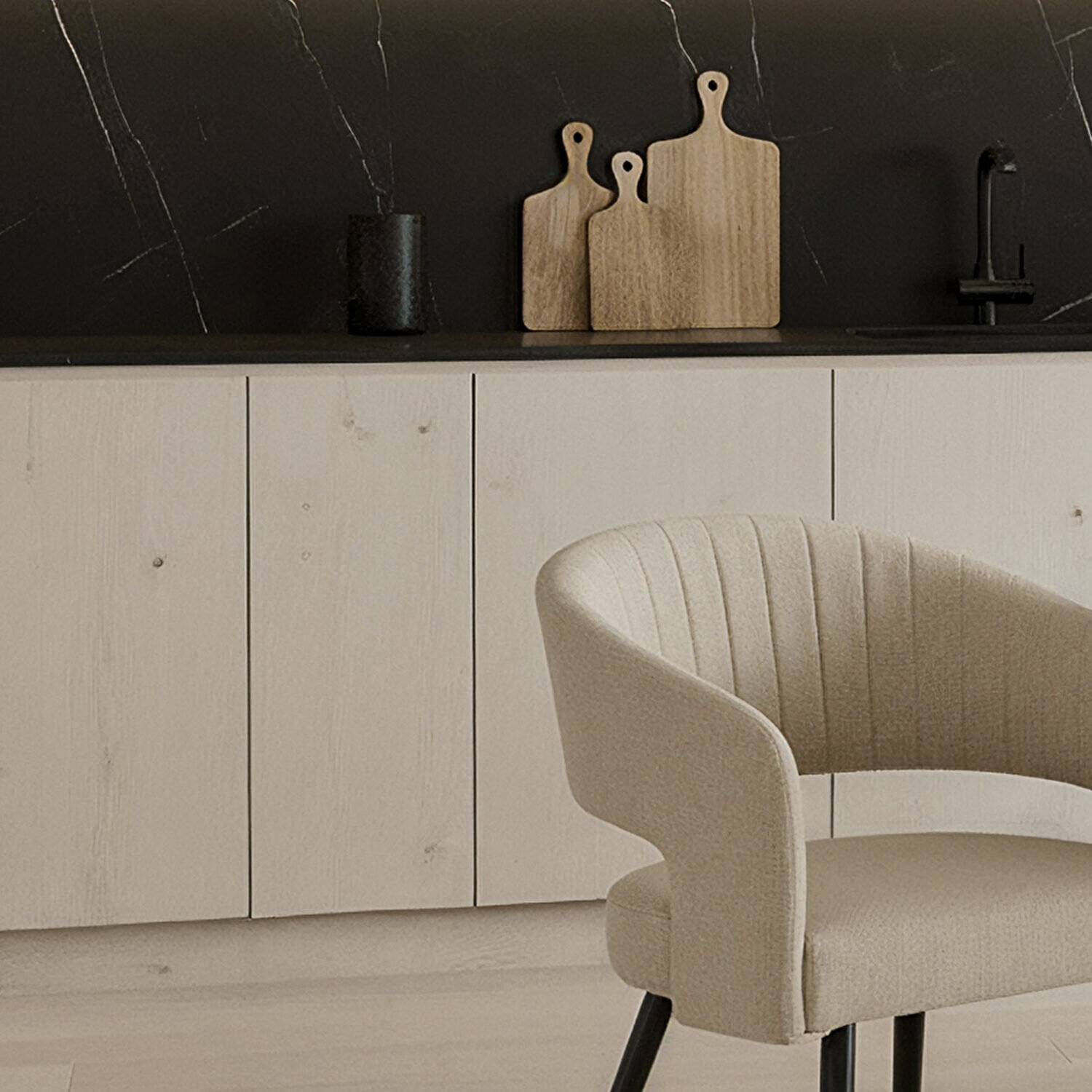 Silla KORA beige - Image 5