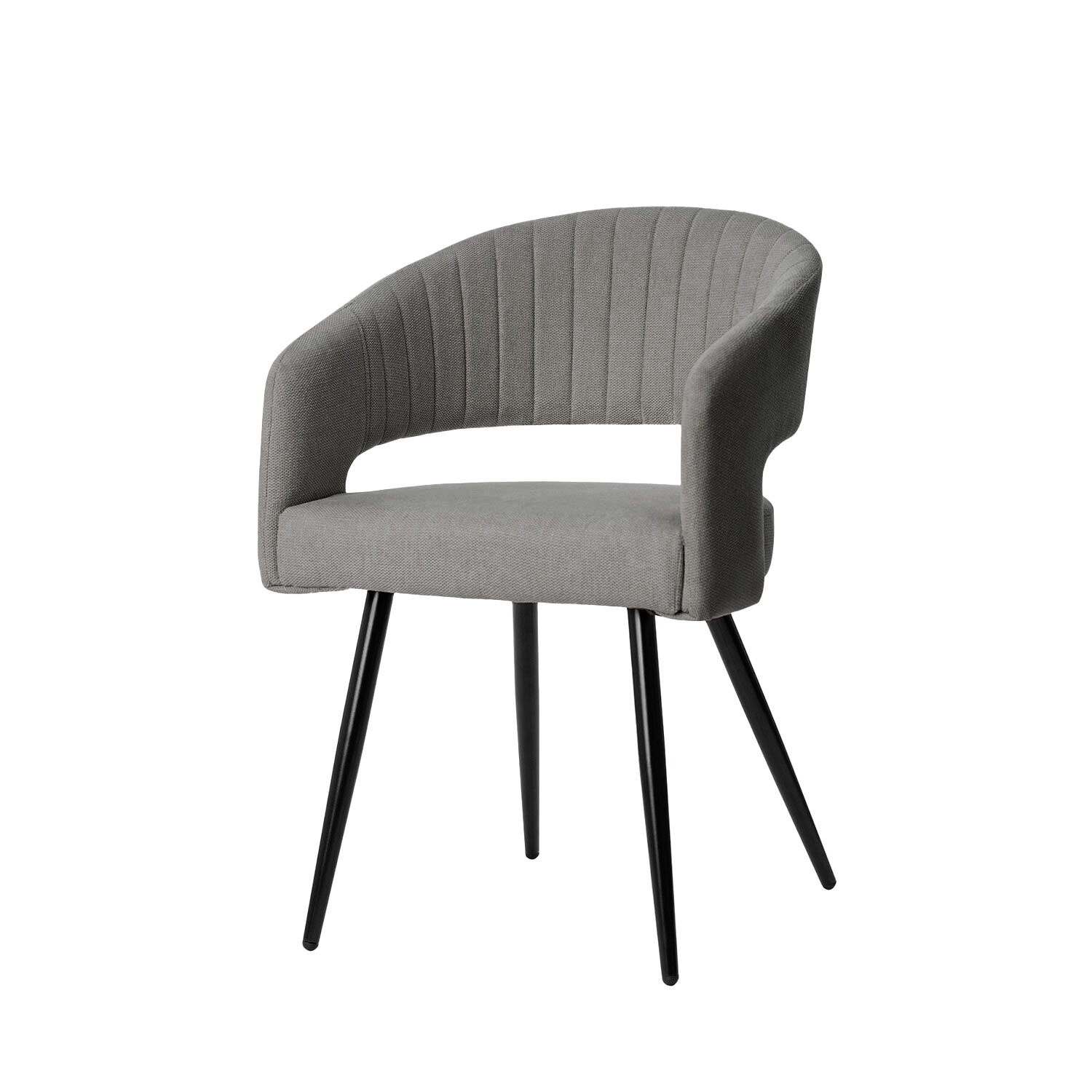 Silla KORA gris oscuro
