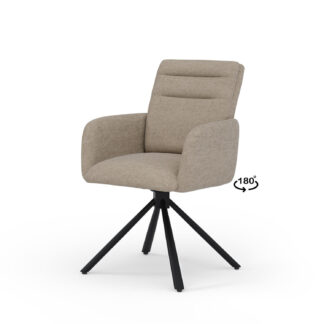 Silla LINDA taupe