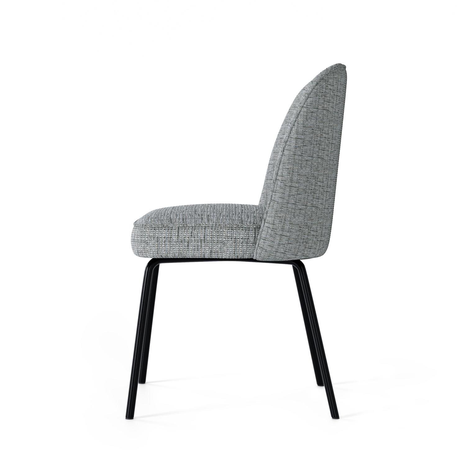 Silla MAXIME gris claro - Image 3