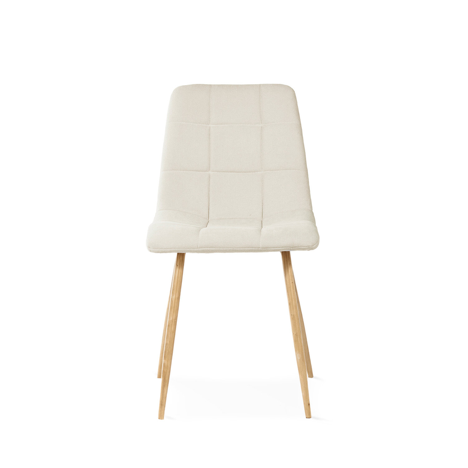 Silla MINNIE beige (pata símil roble) - Image 4
