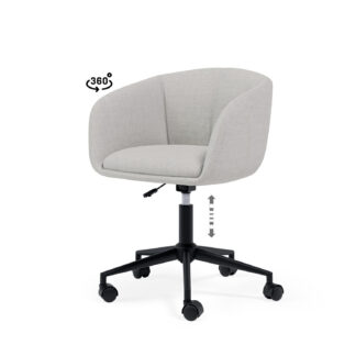 Silla oficina ARIZONA gris claro