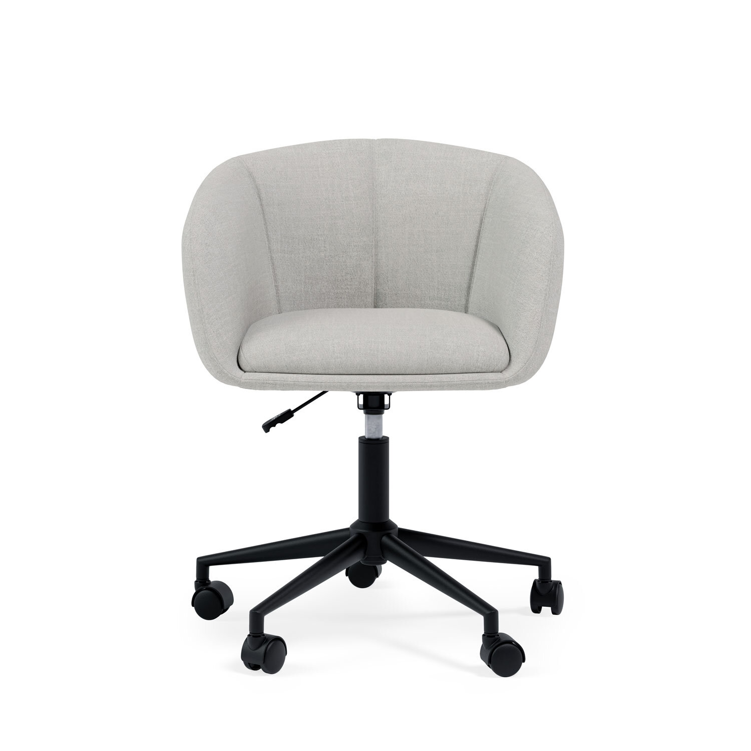 Silla oficina ARIZONA gris claro - Image 4
