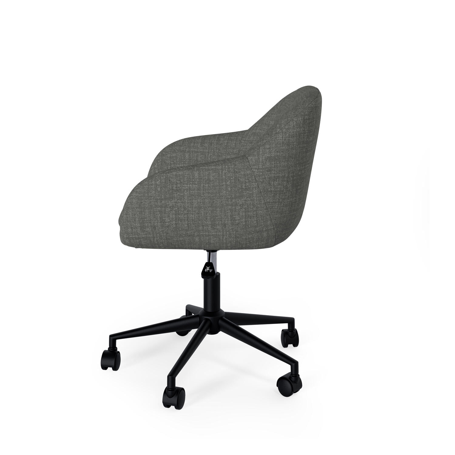 Silla oficina CANTERBURY gris oscuro - Image 3