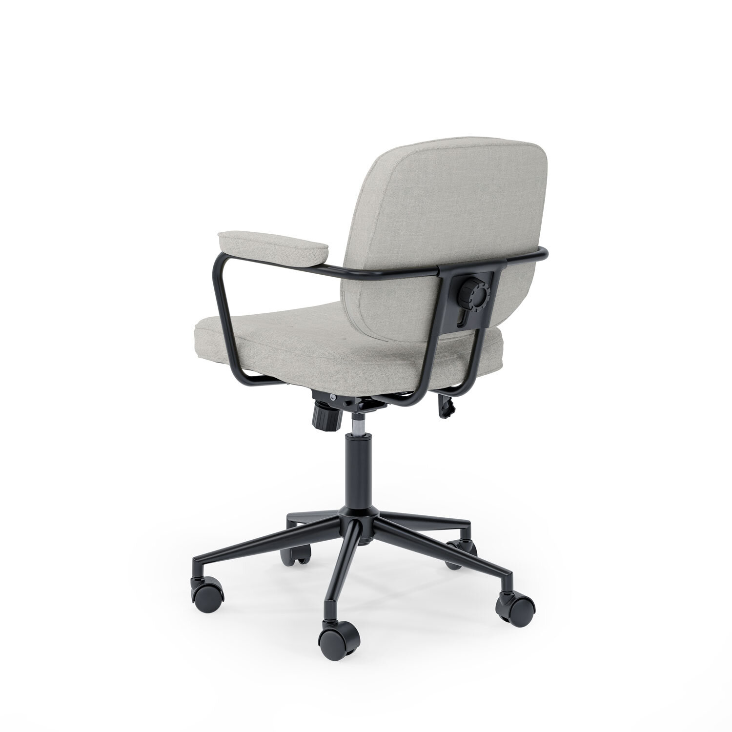 Silla oficina COLUMBIA gris claro - Image 2