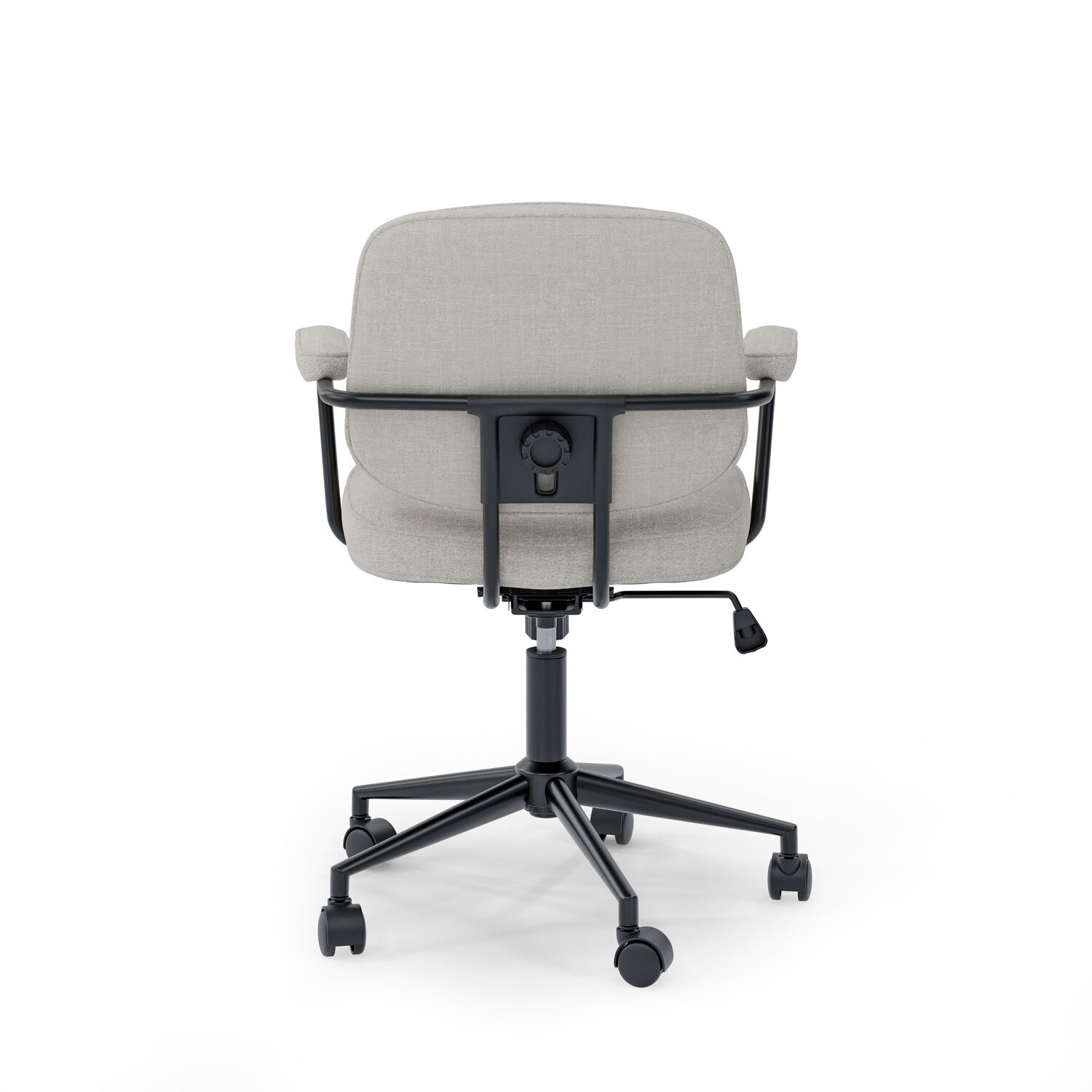 Silla oficina COLUMBIA gris claro - Image 5
