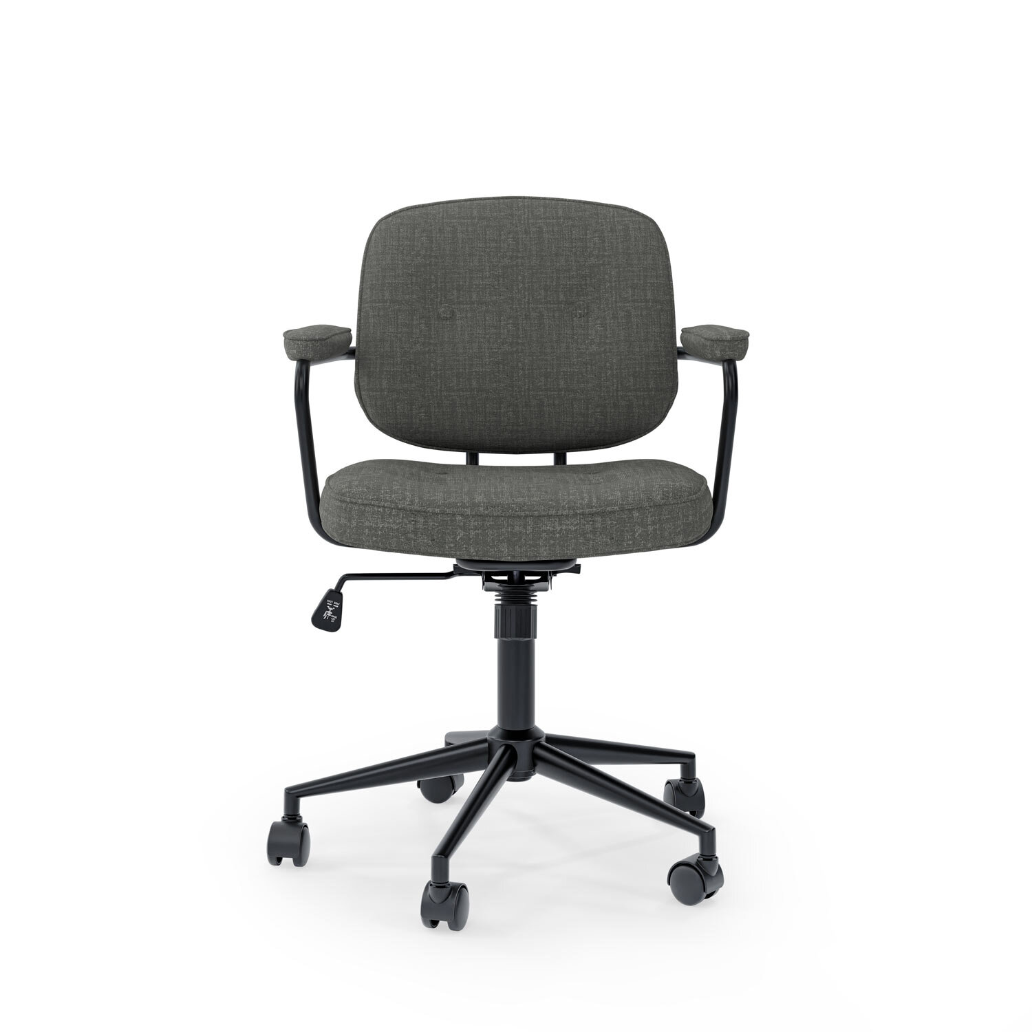 Silla oficina COLUMBIA gris oscuro - Image 4
