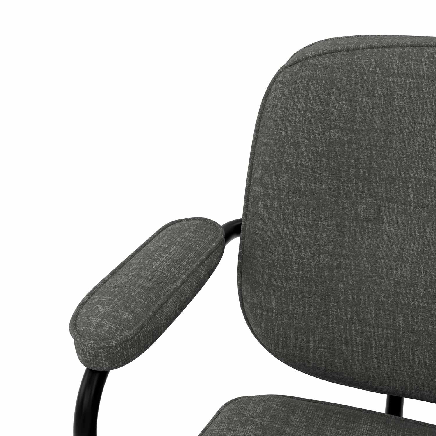 Silla oficina COLUMBIA gris oscuro - Image 6