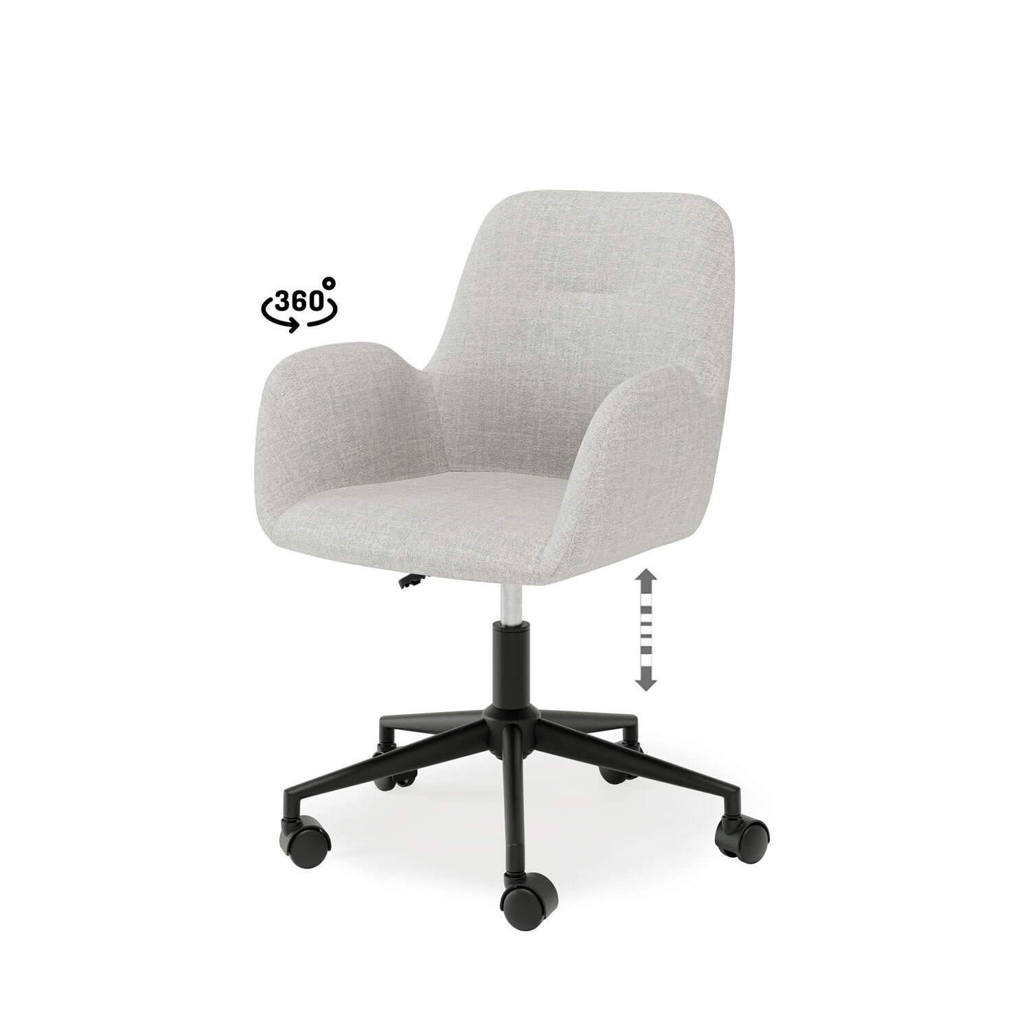 Silla oficina IRVINE gris