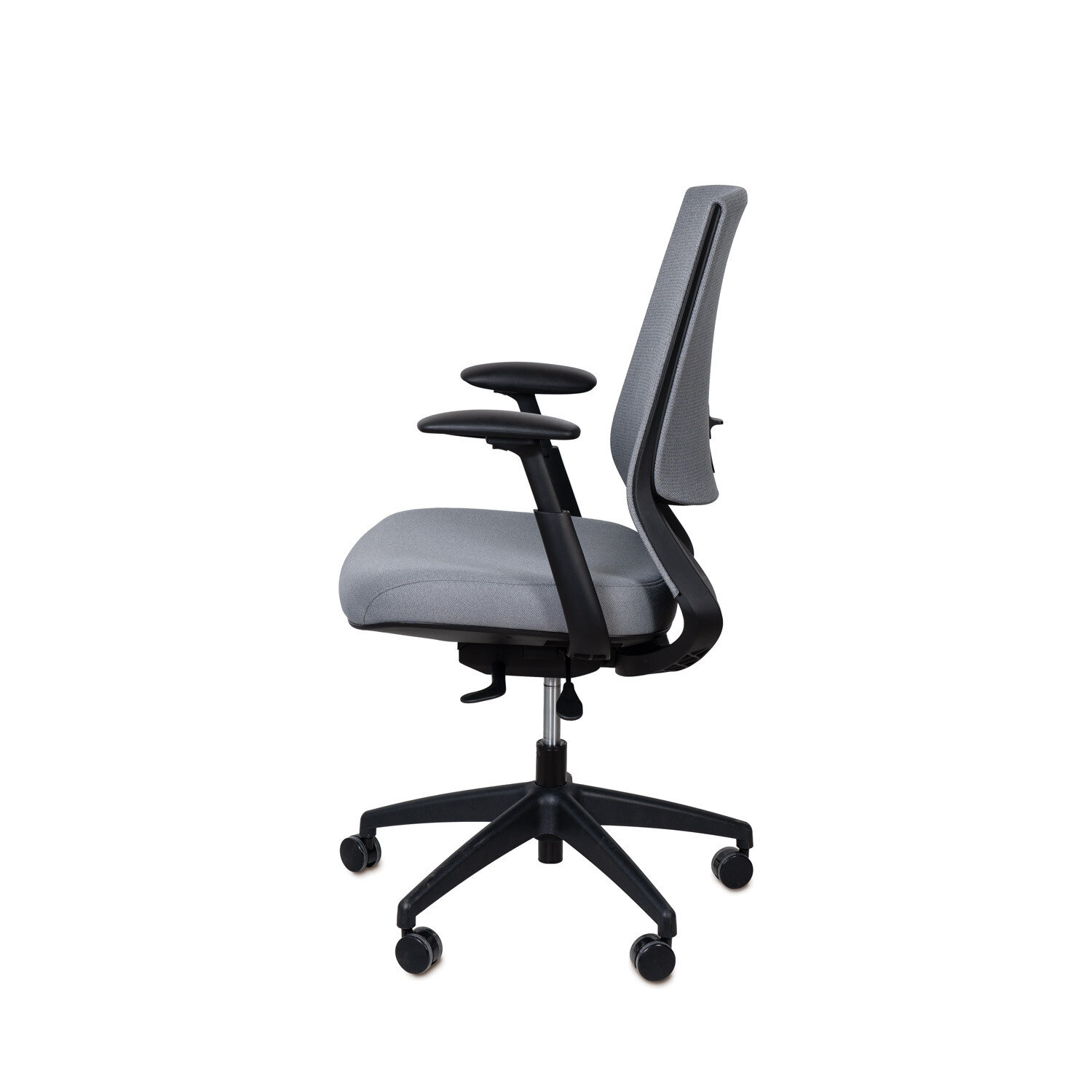Silla oficina LANCASTER gris - Image 3