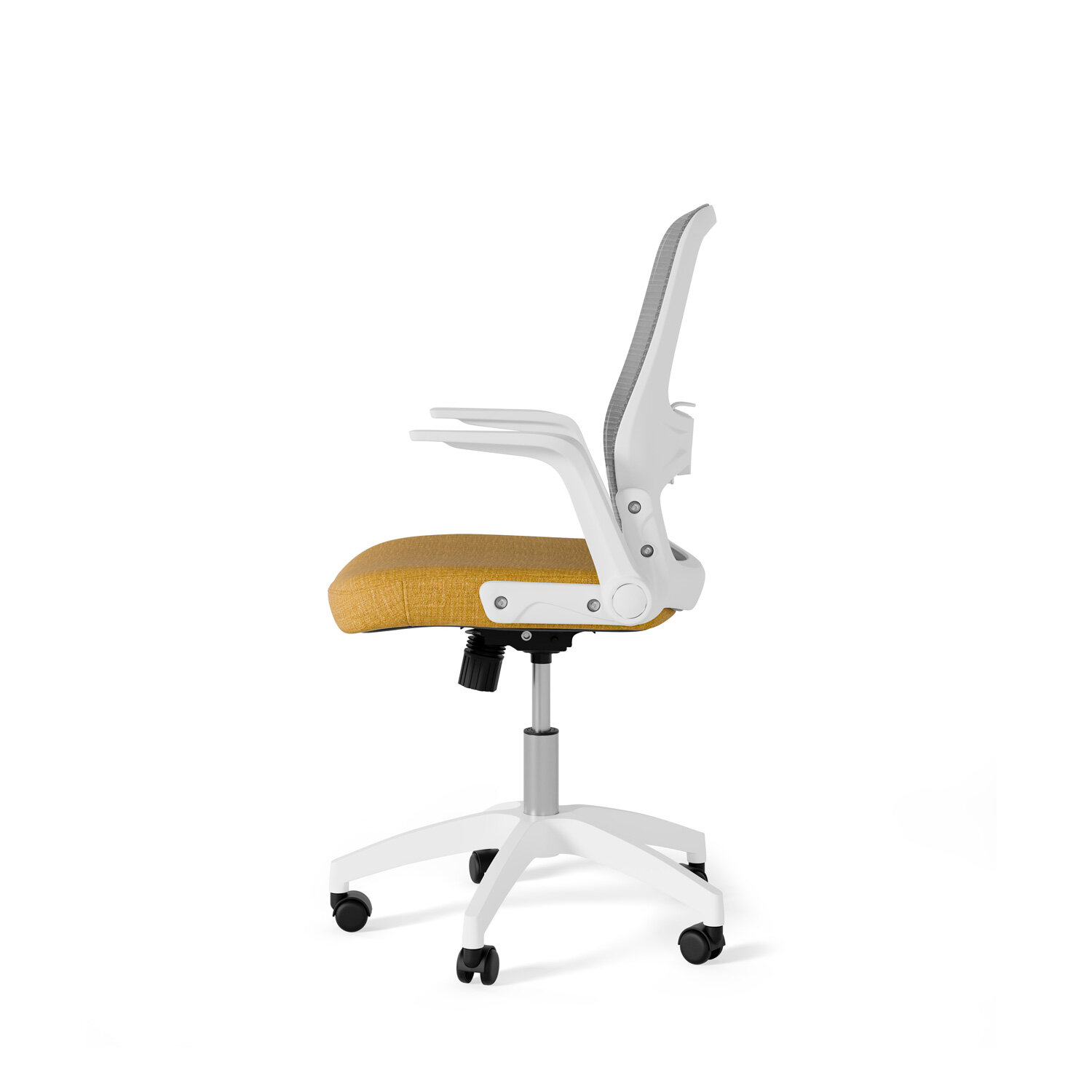 Silla oficina MANCHESTER mostaza - Image 3