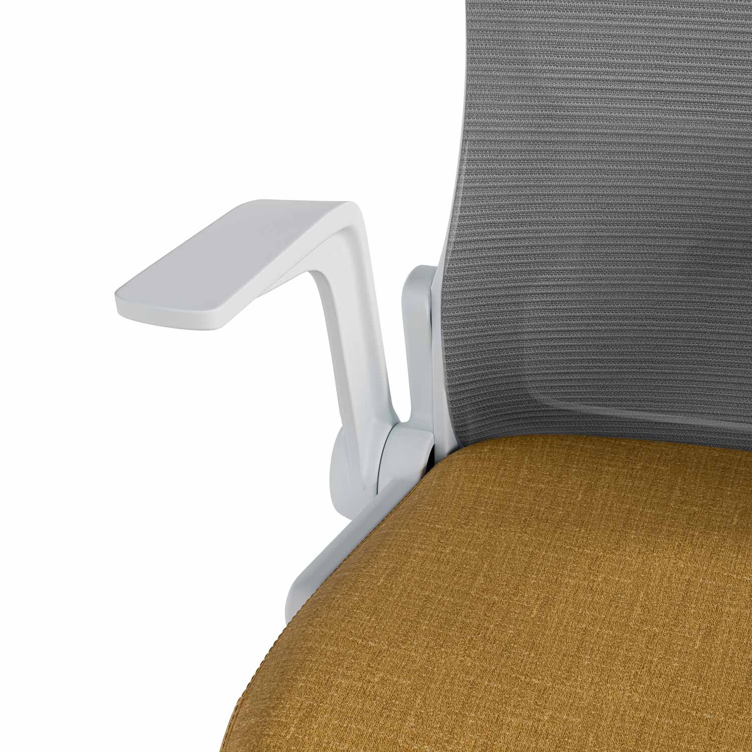 Silla oficina MANCHESTER mostaza - Image 6