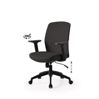 Silla oficina MARYLAND negro