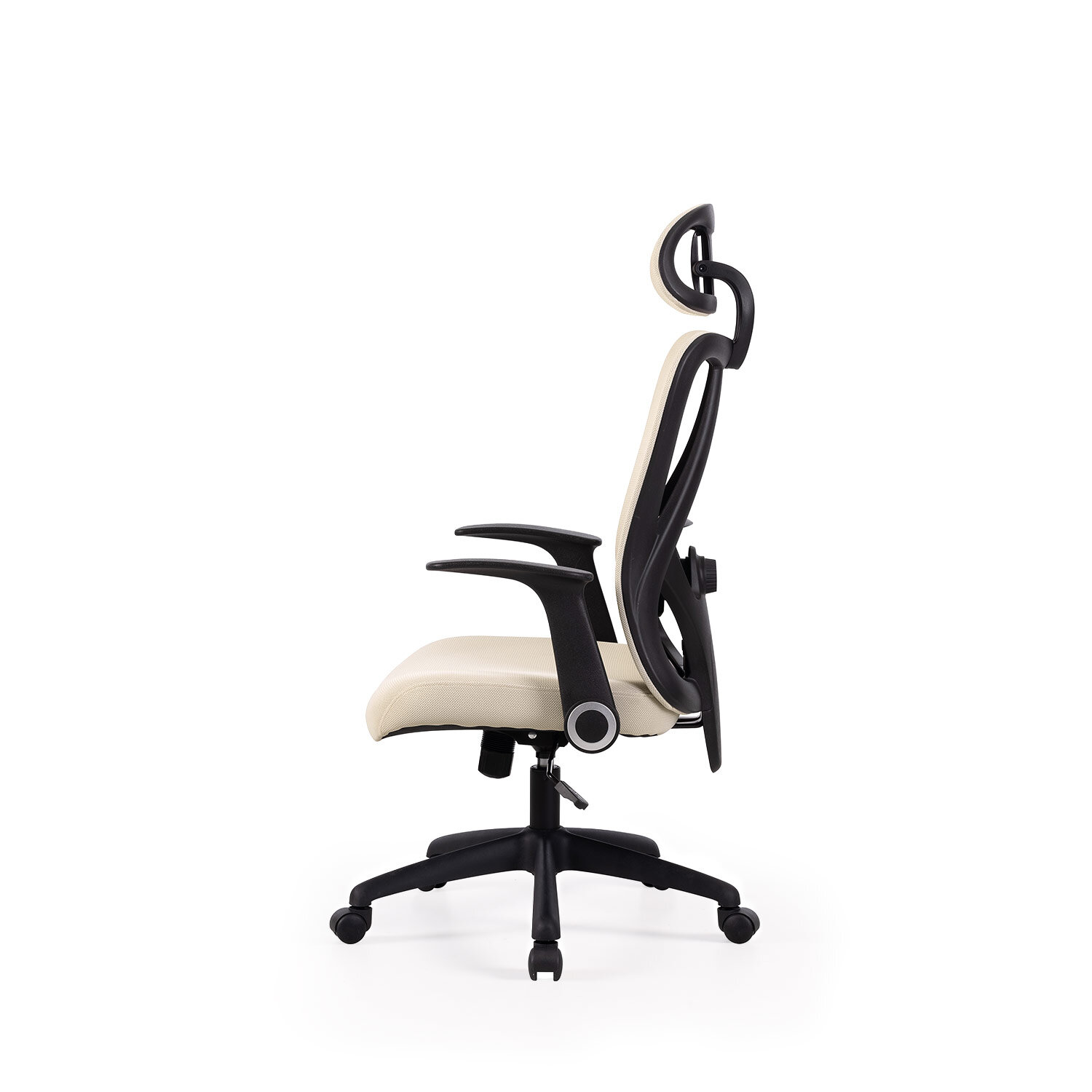 Silla oficina MONTREAL beige - Image 3