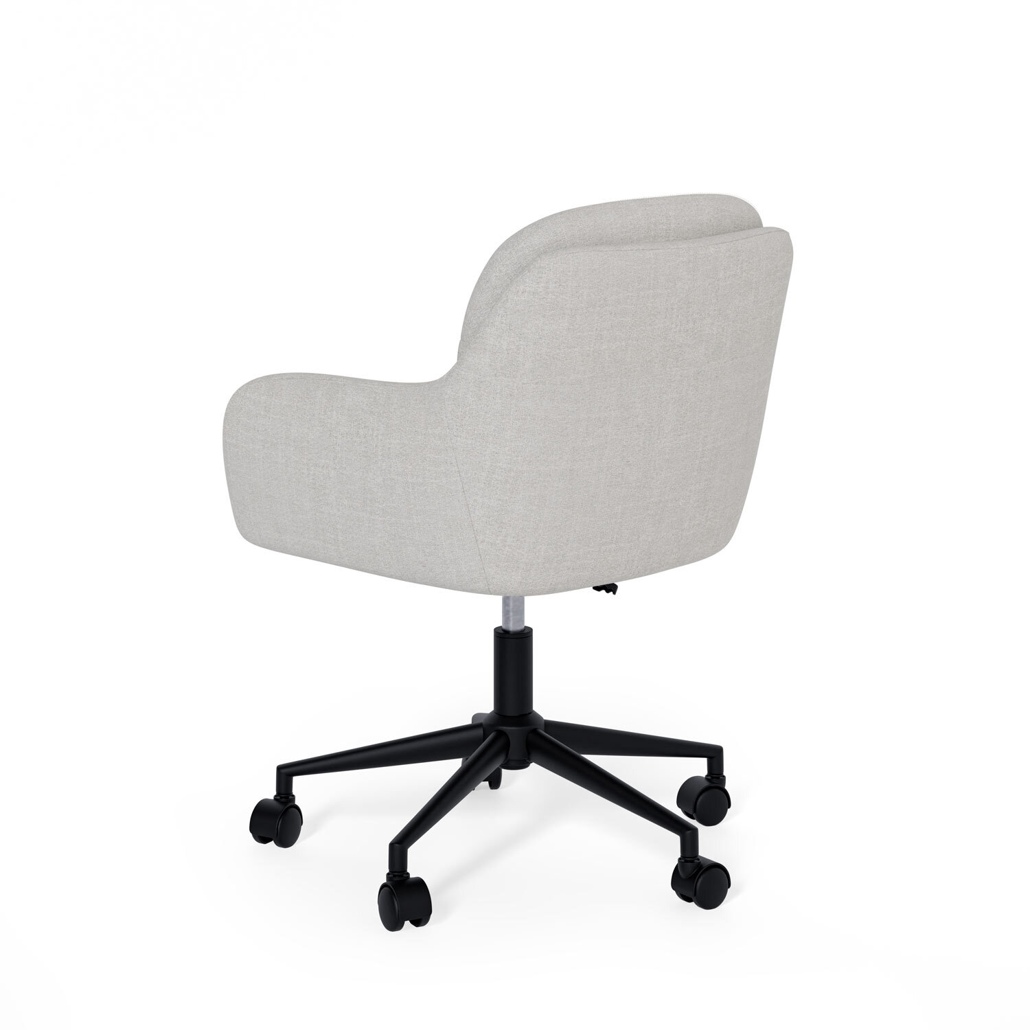 Silla oficina ONTARIO gris claro - Image 2