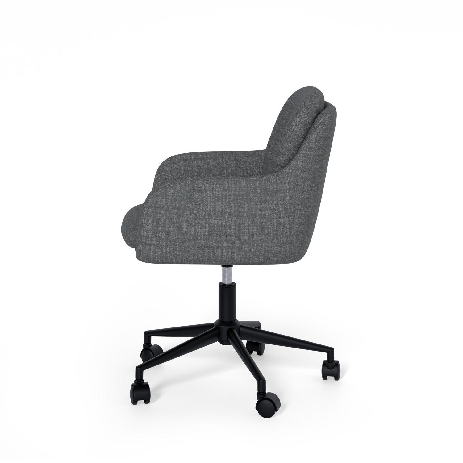 Silla oficina ONTARIO gris oscuro - Image 3