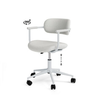 Silla oficina OXFORD gris