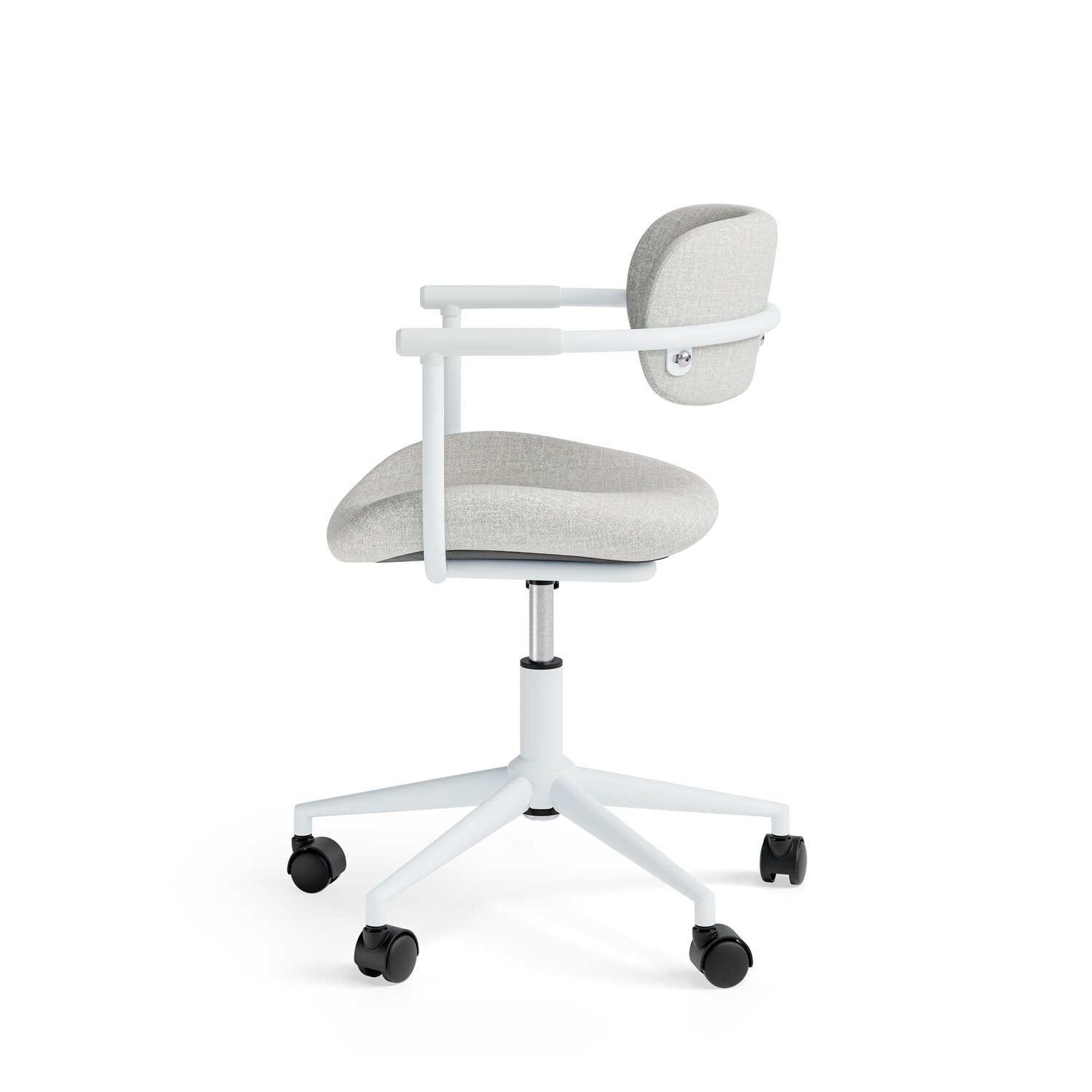 Silla oficina OXFORD gris - Image 3
