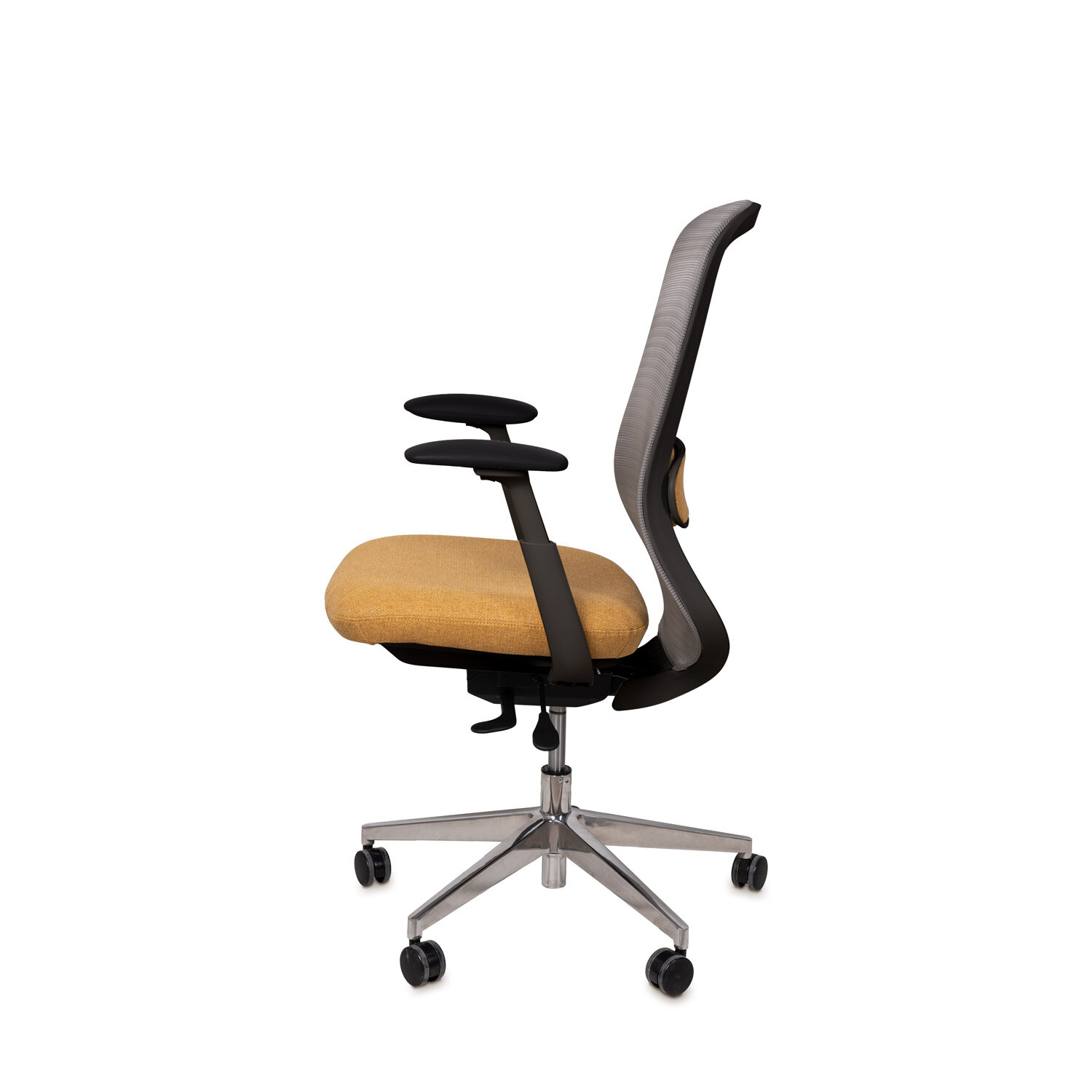 Silla oficina ROTTERDAM mostaza - Image 3