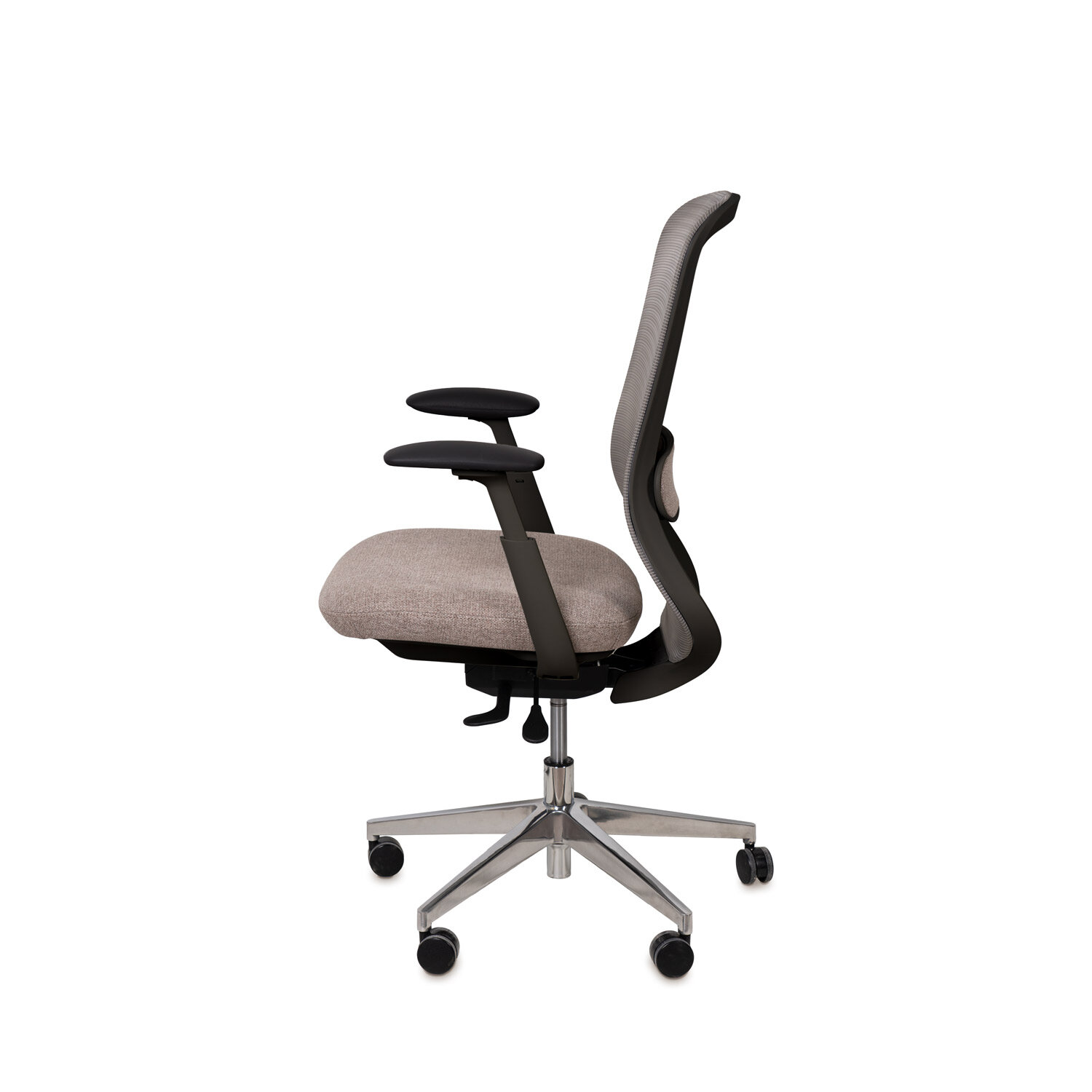 Silla oficina ROTTERDAM taupe - Image 3