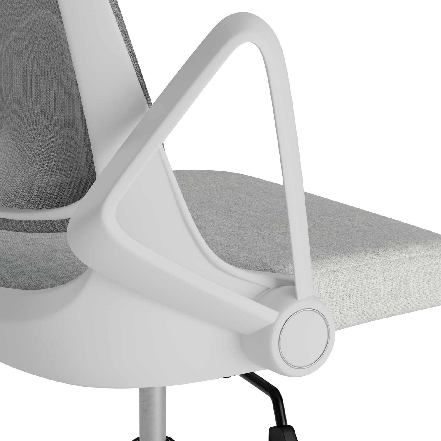 Silla oficina SIRACUSA gris - Image 7