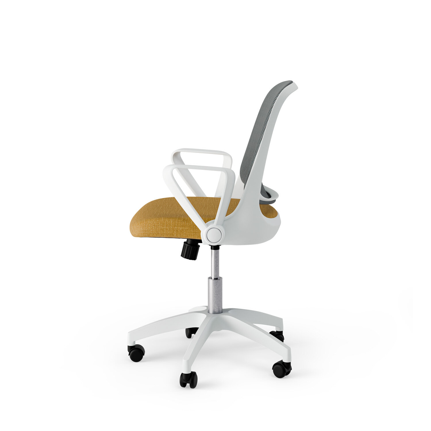 Silla oficina SIRACUSA mostaza - Image 3