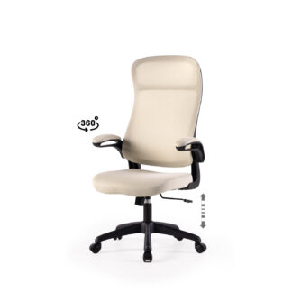 Silla oficina SORBONNE beige