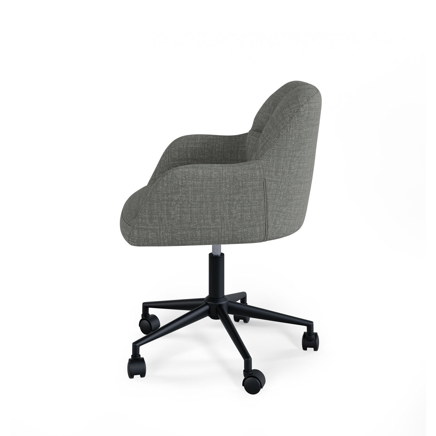 Silla oficina STANFORD gris oscuro - Image 3