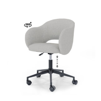 Silla oficina TALLIN gris claro